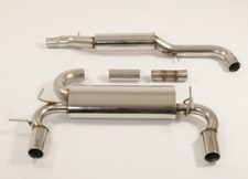 FMS 76mm Duplex Sportauspuff Anlage R32-Look VW Golf IV 98-2003 4motion 2.8l V6