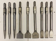 Punktemeißel breite Anzüge Hitachi H 65 SB Breaker Abbruchhammer 