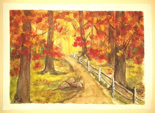 Original gemälde aquarell - original,