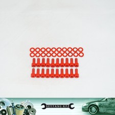 Edelstahl Schrauben rot