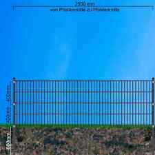 Doppelstabmattenzaun 6/5/6
