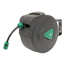 Garten-Schlauchtrommel SGS-300, 30+2 m mit Sprühoistole Automatik schwenkbar