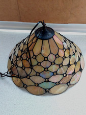 Hänge-Deckenlampe-Tiffany-Style-Wunderschönes Farbenspiel