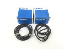 2er SET Omron Näherungssensor 1x E2F-X2Y1 240VAC (L=2m), 1x E2F-X2Y1-G (L=1,5m)