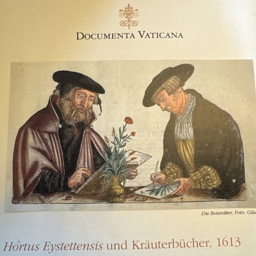 Documenta vaticana hortus - vaticana, ++