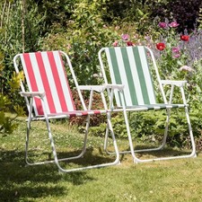 2er klappbare gartenstühle - 2er,