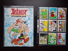 Egmont ASTERIX - Leeralbum und Komplettsatz Sticker