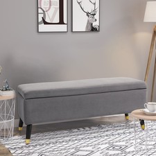 HOMCOM Sitzbank Truhenbank mit