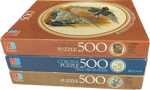 Auswahl 500 corona puzzle - mb,