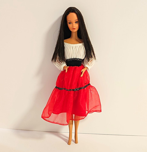 Barbie hispanic steffi - barbie, face