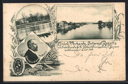 Schweinfurt fränk - ak,