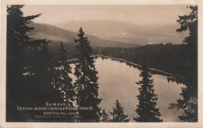 Alte Ansichtskarte Böhmerwald, Teufelssee, 1928, Böhmen