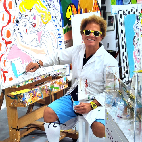 Romero britto artprint - romero,