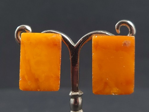 Elegante bernstein ohr clips - elegante, ohr-clips