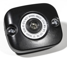 Bremsflüssigkeitsbehälter Bremszylinder Deckel Schwarz für Harley Davidson 2005-