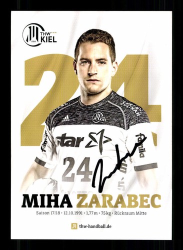Miha zarabec autogrammkarte - miha,