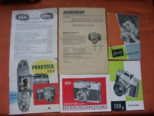 Fotoapperat Anleitung Beirette vsn EXA Exakta Praktika DDR