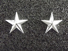 (A17-13)  Original US Rangabzeichen Brigadier 1 Star General 1 Paar