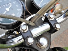 HONDA XL175 K - QUALITÄT EDELSTAHL KABELHALTER HALTERUNG - 53139286000