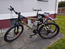 Fahrrad 24 Gänge Schwatz-gelb
