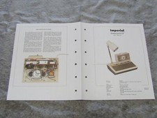 Schaltplan für Radio Uhrenradio Imperial Sweet clock R27 von 1967 Rundfunkmuseum