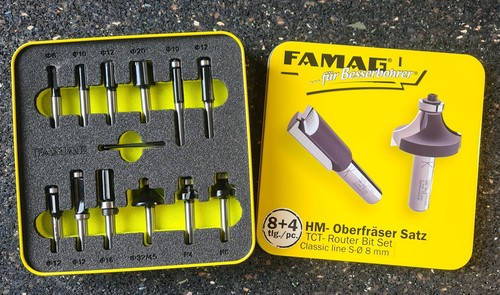 Famag fräser satz - famag, hm-fräser-satz