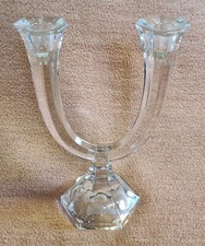 NACHTMANN Kristallglas Glas Leuchter Kerzenhalter Kerzenständer Kerzenleuchter