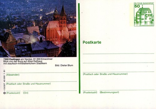 Bildpostkarte - (833),
