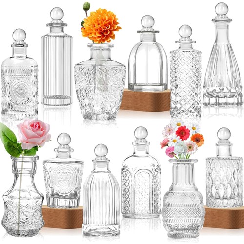 Mini glasvase set stück - mini,