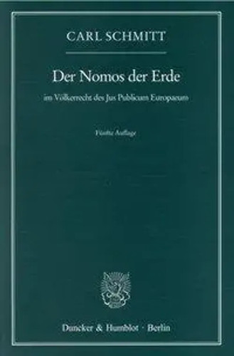 Der nomos erde - der, |