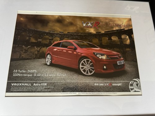 Gerahmtes original vauxhall - gerahmtes,