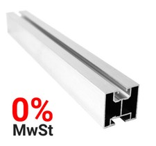 Alu Solarprofil 40x40 Solarschiene Montageprofil Nut 8 & Nut 10 Photovoltaik