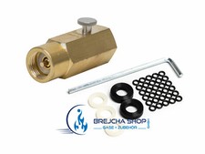 Umfüll Adapter aus großen CO2 Flaschen 425g Zylinder für Sodastream - Soda Club