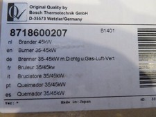 Brenner 35-45kW m. Dichtg u