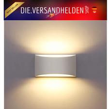 Gipsleuchte mit Warmweiß LED