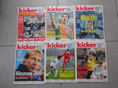Kicker sportmagazin konvolut - kicker,