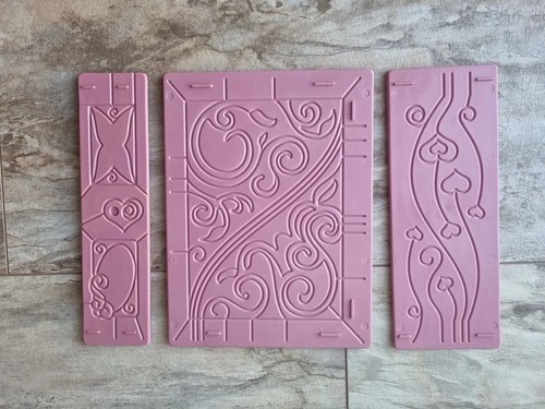 Prägeboard swirls teilg - "swirls".3, teilg.