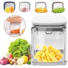 4-in-1 Pommesschneider Kartoffelschneider Mehrzweck Manueller Gemüseschneider DE