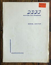 DUET for Marimba and Vibraphone – Marimba und Vibraphon von Daniel Levitan