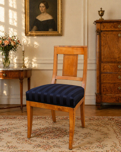 Biedermeier stuhl - stuhl, (kirschbaum)