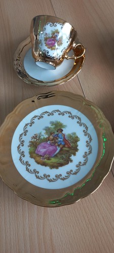 Teiliges kaffeeset 24 karat - kaffeeset,,