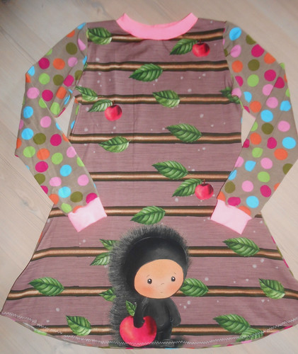 Jersey kleid 116 - gr., dreh