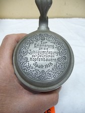 5646.      Alter Steingut Bierkrug Spalt 1938  Krug Deko  Bierkrug 0,5 L