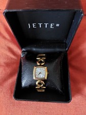 JETTE Damenuhr goldfarben