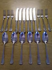 WMF Besteck versilbert  2200, alte Serie - 18 Teile, 90er Silber Wellenschliff