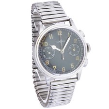Lemania Chronograph Military um 1940