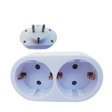 Doppelstecker mehrfachstecker - doppelstecker,