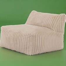 Icon Tetra Bean Bag, Beige, Sitzsack Stuhl, Modulares Sofa Inklusive Füllung