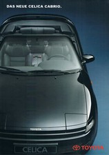 Prospekt Toyota Das neue Celica Cabrio von Toyota 1991 YT1
