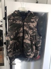 camouflage Daunenweste